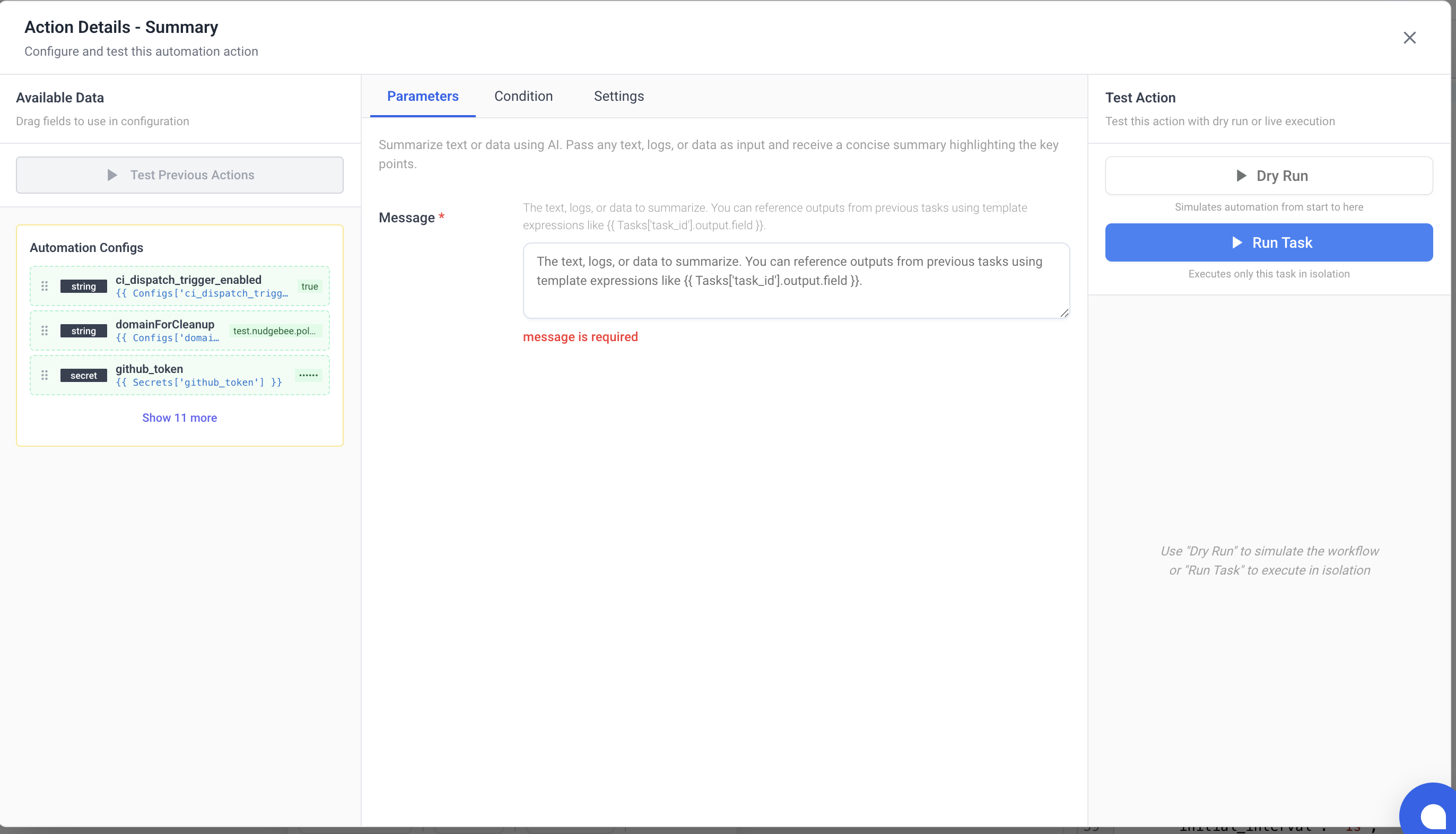 AI Summary Task