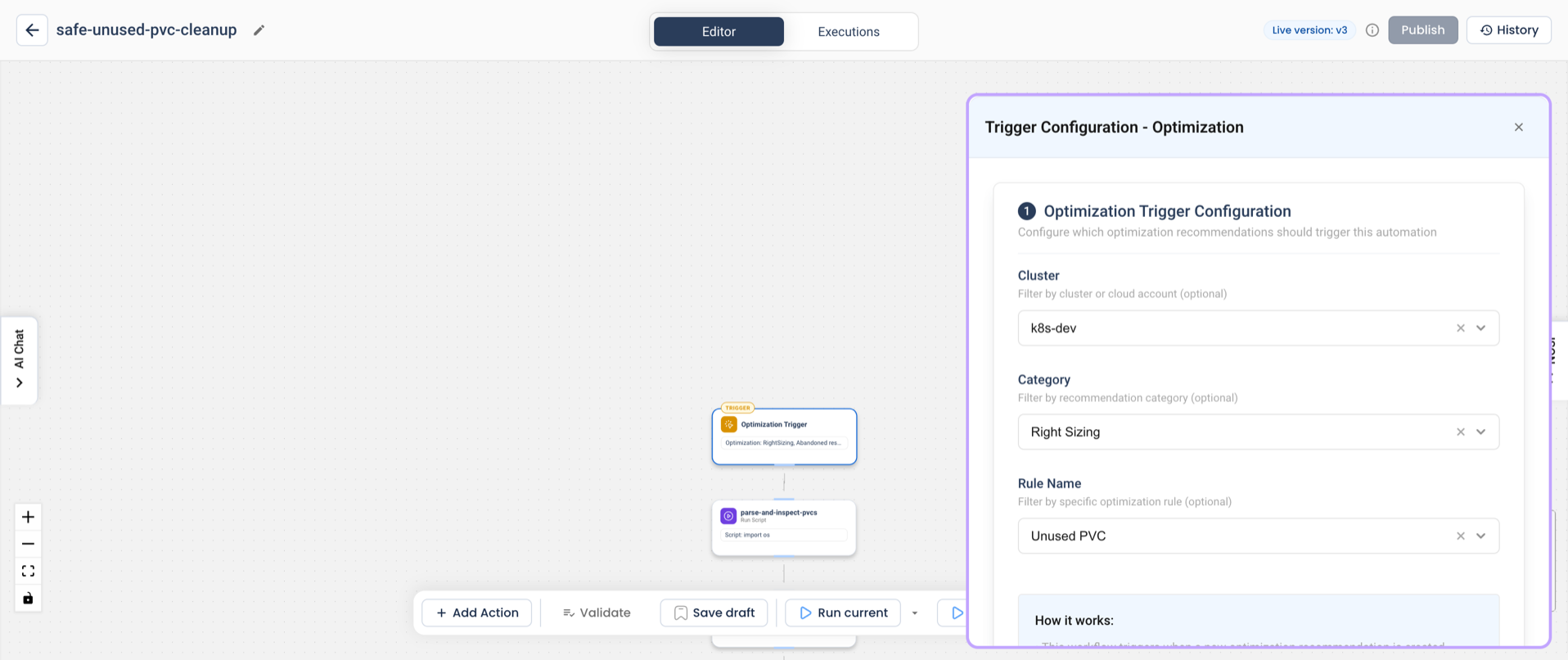 Trigger Configuration - Optimization